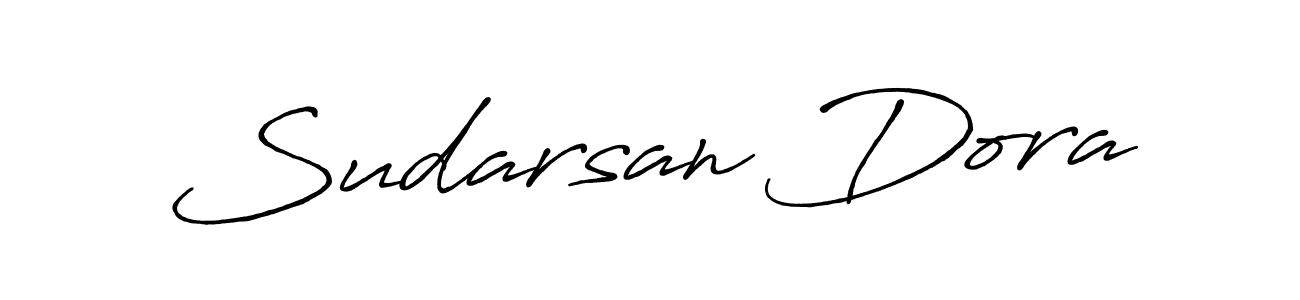 Make a beautiful signature design for name Sudarsan Dora. With this signature (Antro_Vectra_Bolder) style, you can create a handwritten signature for free. Sudarsan Dora signature style 7 images and pictures png