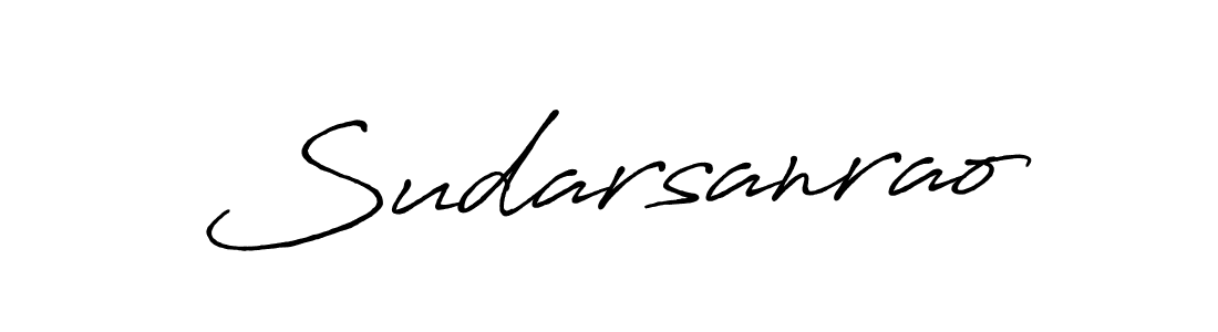 Make a beautiful signature design for name Sudarsanrao. Use this online signature maker to create a handwritten signature for free. Sudarsanrao signature style 7 images and pictures png