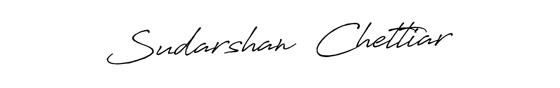 Similarly Antro_Vectra_Bolder is the best handwritten signature design. Signature creator online .You can use it as an online autograph creator for name Sudarshan  Chettiar. Sudarshan  Chettiar signature style 7 images and pictures png