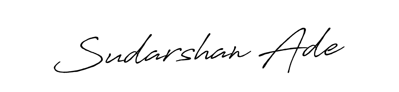 You can use this online signature creator to create a handwritten signature for the name Sudarshan Ade. This is the best online autograph maker. Sudarshan Ade signature style 7 images and pictures png