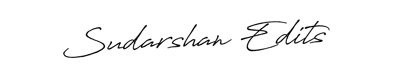 It looks lik you need a new signature style for name Sudarshan Edits. Design unique handwritten (Antro_Vectra_Bolder) signature with our free signature maker in just a few clicks. Sudarshan Edits signature style 7 images and pictures png