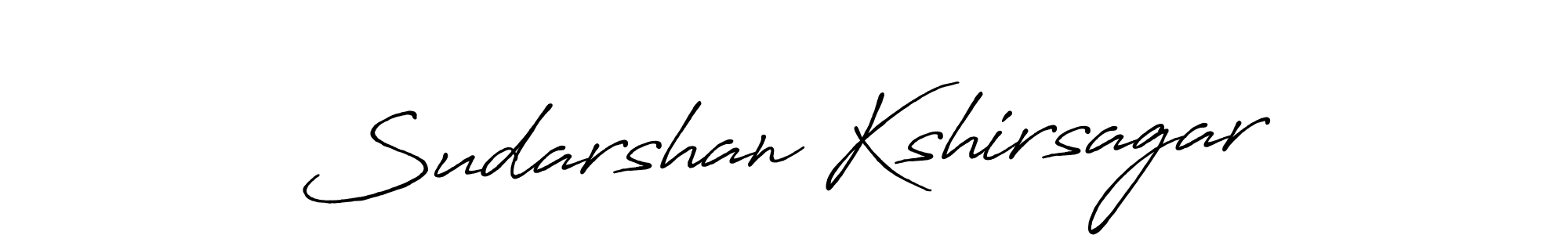 This is the best signature style for the Sudarshan Kshirsagar name. Also you like these signature font (Antro_Vectra_Bolder). Mix name signature. Sudarshan Kshirsagar signature style 7 images and pictures png