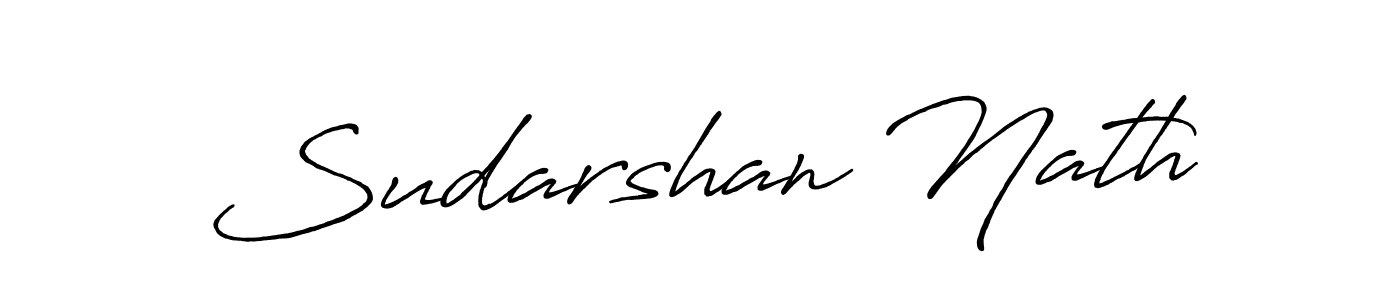 You should practise on your own different ways (Antro_Vectra_Bolder) to write your name (Sudarshan Nath) in signature. don't let someone else do it for you. Sudarshan Nath signature style 7 images and pictures png
