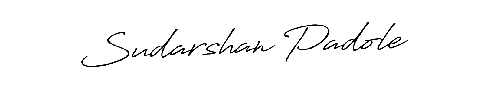 Also You can easily find your signature by using the search form. We will create Sudarshan Padole name handwritten signature images for you free of cost using Antro_Vectra_Bolder sign style. Sudarshan Padole signature style 7 images and pictures png
