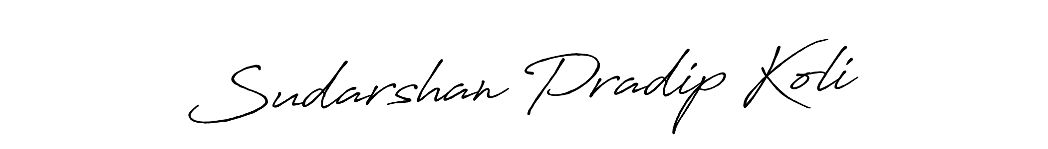 Make a beautiful signature design for name Sudarshan Pradip Koli. Use this online signature maker to create a handwritten signature for free. Sudarshan Pradip Koli signature style 7 images and pictures png