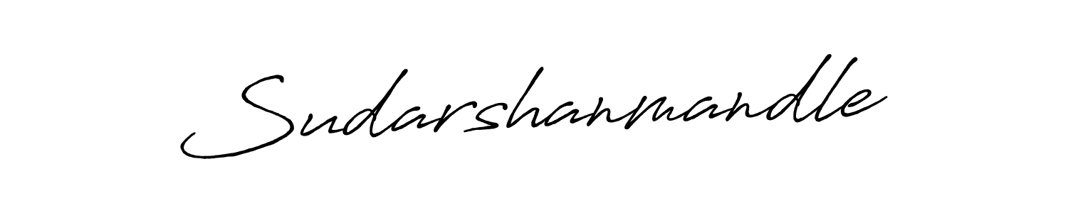 Sudarshanmandle stylish signature style. Best Handwritten Sign (Antro_Vectra_Bolder) for my name. Handwritten Signature Collection Ideas for my name Sudarshanmandle. Sudarshanmandle signature style 7 images and pictures png