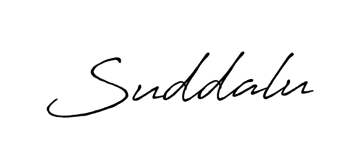 It looks lik you need a new signature style for name Suddalu. Design unique handwritten (Antro_Vectra_Bolder) signature with our free signature maker in just a few clicks. Suddalu signature style 7 images and pictures png