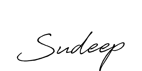 How to make Sudeep name signature. Use Antro_Vectra_Bolder style for creating short signs online. This is the latest handwritten sign. Sudeep signature style 7 images and pictures png