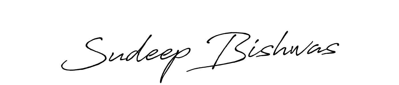 Use a signature maker to create a handwritten signature online. With this signature software, you can design (Antro_Vectra_Bolder) your own signature for name Sudeep Bishwas. Sudeep Bishwas signature style 7 images and pictures png