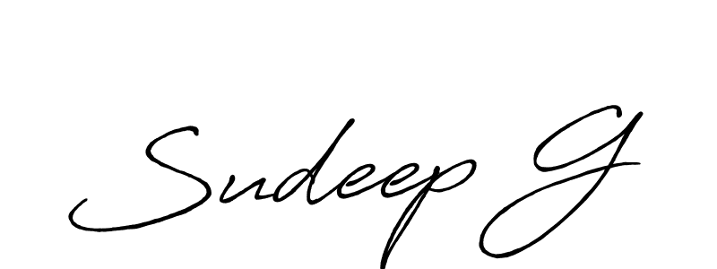 Here are the top 10 professional signature styles for the name Sudeep G. These are the best autograph styles you can use for your name. Sudeep G signature style 7 images and pictures png