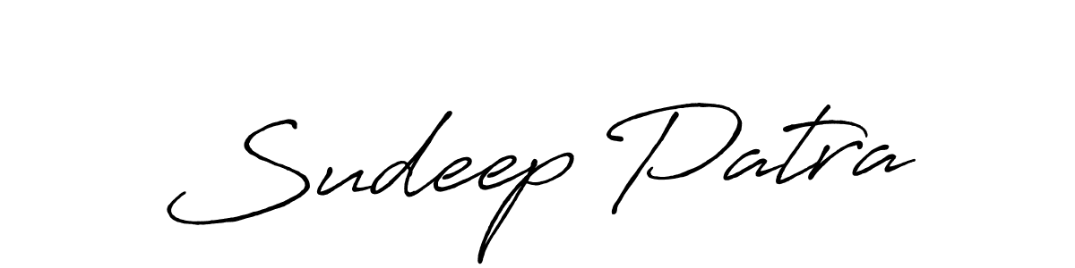 Once you've used our free online signature maker to create your best signature Antro_Vectra_Bolder style, it's time to enjoy all of the benefits that Sudeep Patra name signing documents. Sudeep Patra signature style 7 images and pictures png