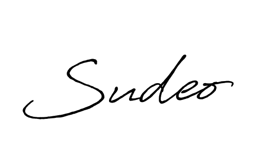 You should practise on your own different ways (Antro_Vectra_Bolder) to write your name (Sudeo) in signature. don't let someone else do it for you. Sudeo signature style 7 images and pictures png