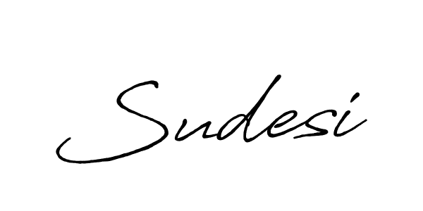 Also You can easily find your signature by using the search form. We will create Sudesi name handwritten signature images for you free of cost using Antro_Vectra_Bolder sign style. Sudesi signature style 7 images and pictures png