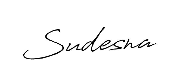 Make a short Sudesna signature style. Manage your documents anywhere anytime using Antro_Vectra_Bolder. Create and add eSignatures, submit forms, share and send files easily. Sudesna signature style 7 images and pictures png