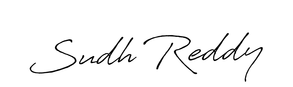 Make a beautiful signature design for name Sudh Reddy. Use this online signature maker to create a handwritten signature for free. Sudh Reddy signature style 7 images and pictures png