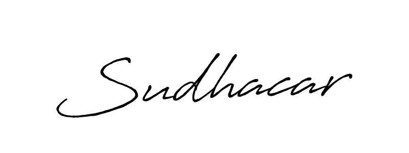 You should practise on your own different ways (Antro_Vectra_Bolder) to write your name (Sudhacar) in signature. don't let someone else do it for you. Sudhacar signature style 7 images and pictures png