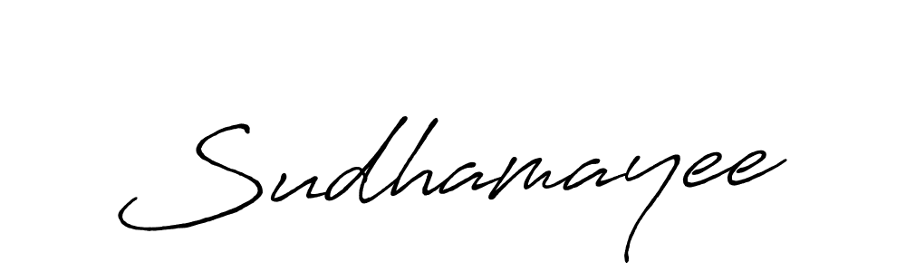 How to Draw Sudhamayee signature style? Antro_Vectra_Bolder is a latest design signature styles for name Sudhamayee. Sudhamayee signature style 7 images and pictures png