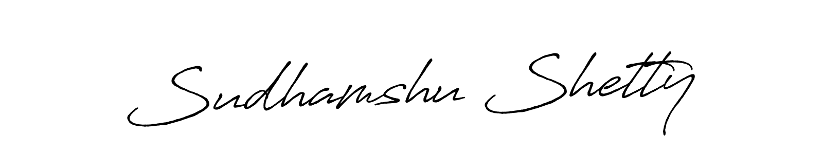 Make a short Sudhamshu Shetty signature style. Manage your documents anywhere anytime using Antro_Vectra_Bolder. Create and add eSignatures, submit forms, share and send files easily. Sudhamshu Shetty signature style 7 images and pictures png