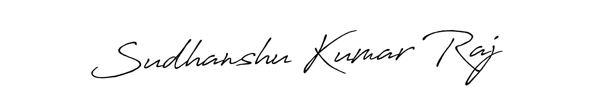 The best way (Antro_Vectra_Bolder) to make a short signature is to pick only two or three words in your name. The name Sudhanshu Kumar Raj include a total of six letters. For converting this name. Sudhanshu Kumar Raj signature style 7 images and pictures png