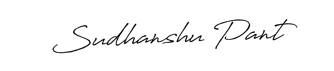 Once you've used our free online signature maker to create your best signature Antro_Vectra_Bolder style, it's time to enjoy all of the benefits that Sudhanshu Pant name signing documents. Sudhanshu Pant signature style 7 images and pictures png