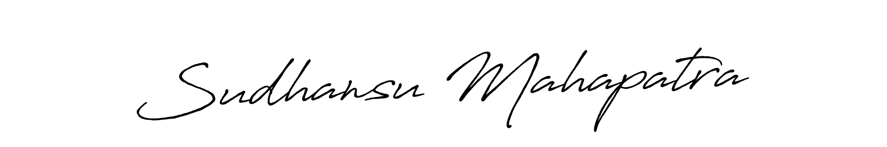 Use a signature maker to create a handwritten signature online. With this signature software, you can design (Antro_Vectra_Bolder) your own signature for name Sudhansu Mahapatra. Sudhansu Mahapatra signature style 7 images and pictures png