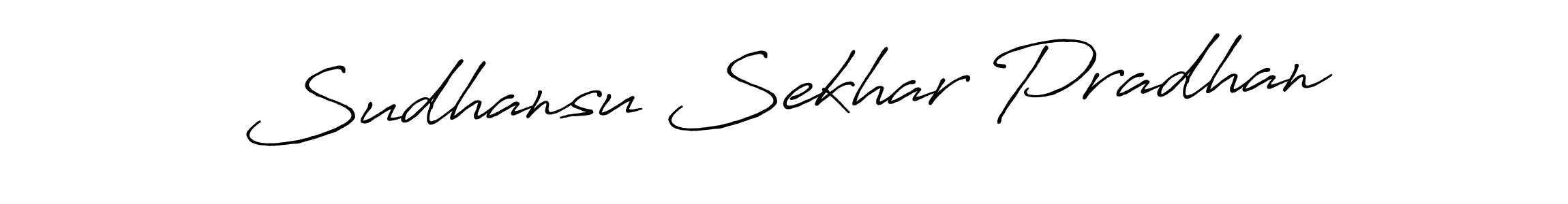 Sudhansu Sekhar Pradhan stylish signature style. Best Handwritten Sign (Antro_Vectra_Bolder) for my name. Handwritten Signature Collection Ideas for my name Sudhansu Sekhar Pradhan. Sudhansu Sekhar Pradhan signature style 7 images and pictures png