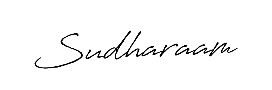 It looks lik you need a new signature style for name Sudharaam. Design unique handwritten (Antro_Vectra_Bolder) signature with our free signature maker in just a few clicks. Sudharaam signature style 7 images and pictures png