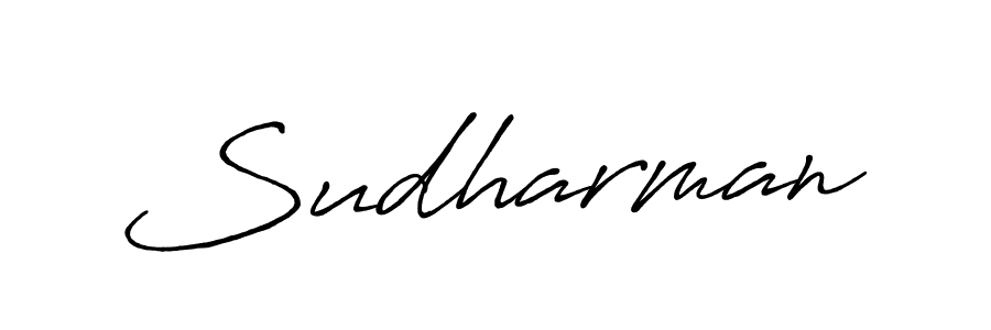 Make a beautiful signature design for name Sudharman. With this signature (Antro_Vectra_Bolder) style, you can create a handwritten signature for free. Sudharman signature style 7 images and pictures png