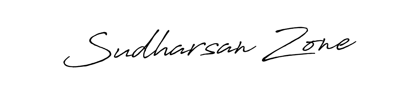 Sudharsan Zone stylish signature style. Best Handwritten Sign (Antro_Vectra_Bolder) for my name. Handwritten Signature Collection Ideas for my name Sudharsan Zone. Sudharsan Zone signature style 7 images and pictures png