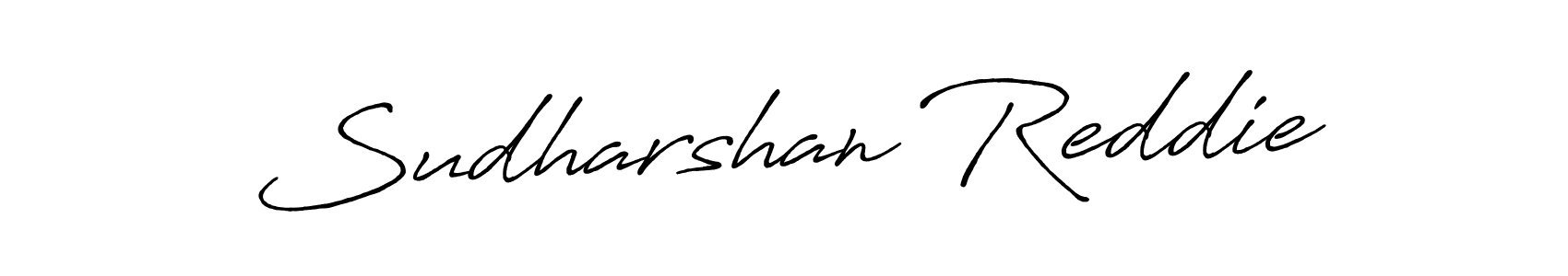 Use a signature maker to create a handwritten signature online. With this signature software, you can design (Antro_Vectra_Bolder) your own signature for name Sudharshan Reddie. Sudharshan Reddie signature style 7 images and pictures png