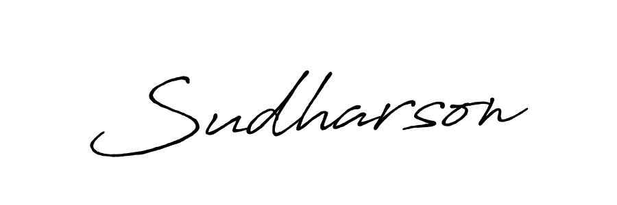 Also we have Sudharson name is the best signature style. Create professional handwritten signature collection using Antro_Vectra_Bolder autograph style. Sudharson signature style 7 images and pictures png