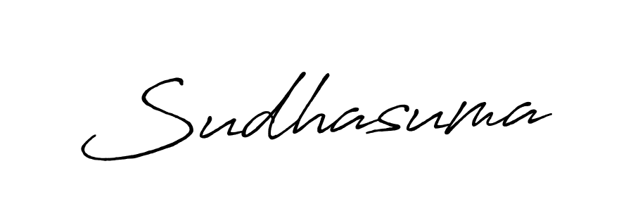 Also we have Sudhasuma name is the best signature style. Create professional handwritten signature collection using Antro_Vectra_Bolder autograph style. Sudhasuma signature style 7 images and pictures png