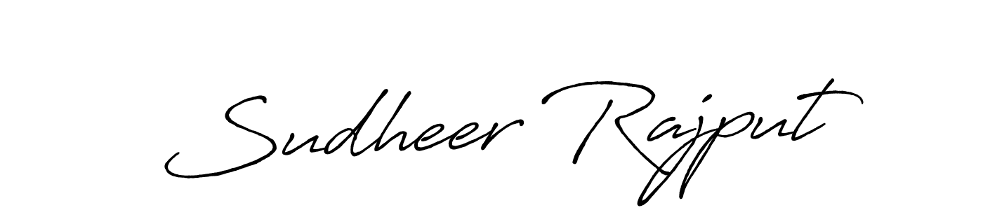 Once you've used our free online signature maker to create your best signature Antro_Vectra_Bolder style, it's time to enjoy all of the benefits that Sudheer Rajput name signing documents. Sudheer Rajput signature style 7 images and pictures png