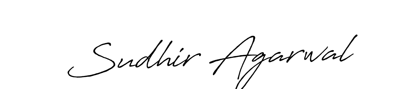 Similarly Antro_Vectra_Bolder is the best handwritten signature design. Signature creator online .You can use it as an online autograph creator for name Sudhir Agarwal. Sudhir Agarwal signature style 7 images and pictures png