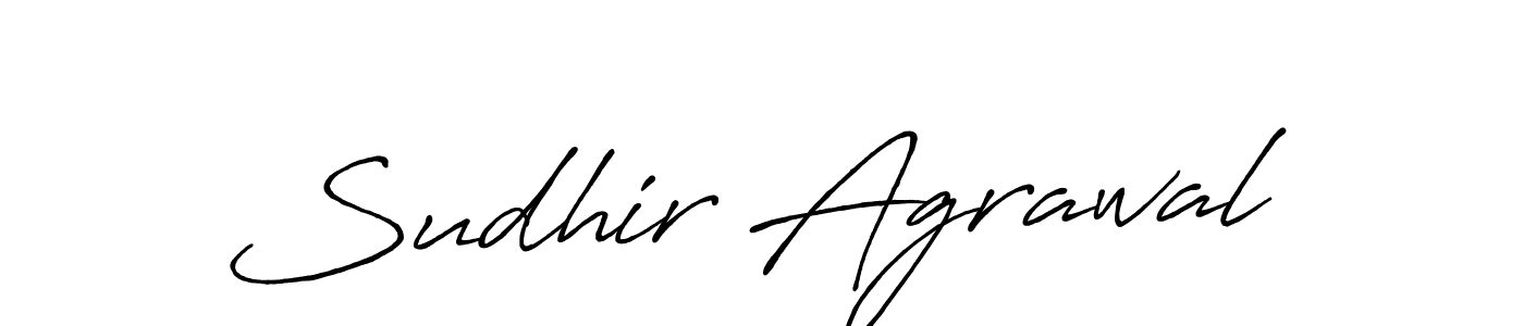 if you are searching for the best signature style for your name Sudhir Agrawal. so please give up your signature search. here we have designed multiple signature styles  using Antro_Vectra_Bolder. Sudhir Agrawal signature style 7 images and pictures png