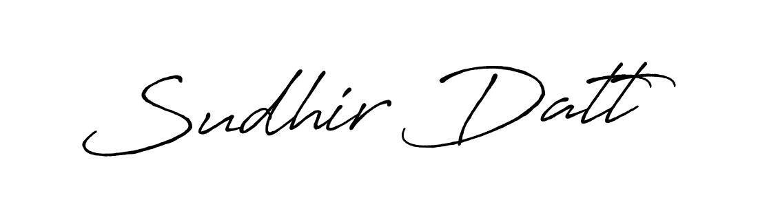 This is the best signature style for the Sudhir Datt name. Also you like these signature font (Antro_Vectra_Bolder). Mix name signature. Sudhir Datt signature style 7 images and pictures png