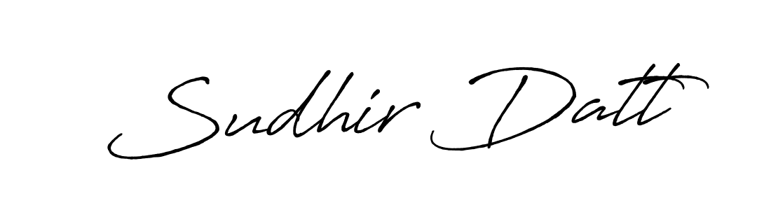 This is the best signature style for the Sudhir Datt name. Also you like these signature font (Antro_Vectra_Bolder). Mix name signature. Sudhir Datt signature style 7 images and pictures png