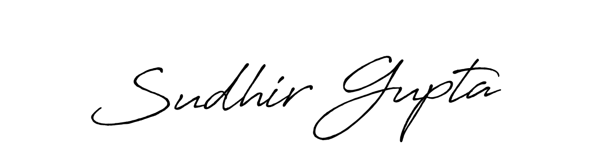 Once you've used our free online signature maker to create your best signature Antro_Vectra_Bolder style, it's time to enjoy all of the benefits that Sudhir Gupta name signing documents. Sudhir Gupta signature style 7 images and pictures png