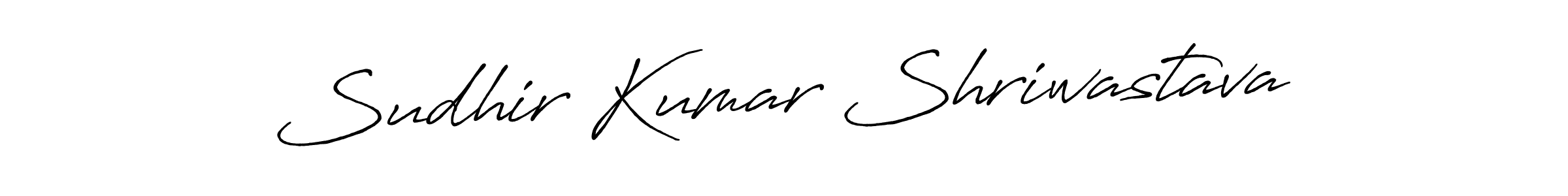 How to make Sudhir Kumar Shriwastava signature? Antro_Vectra_Bolder is a professional autograph style. Create handwritten signature for Sudhir Kumar Shriwastava name. Sudhir Kumar Shriwastava signature style 7 images and pictures png