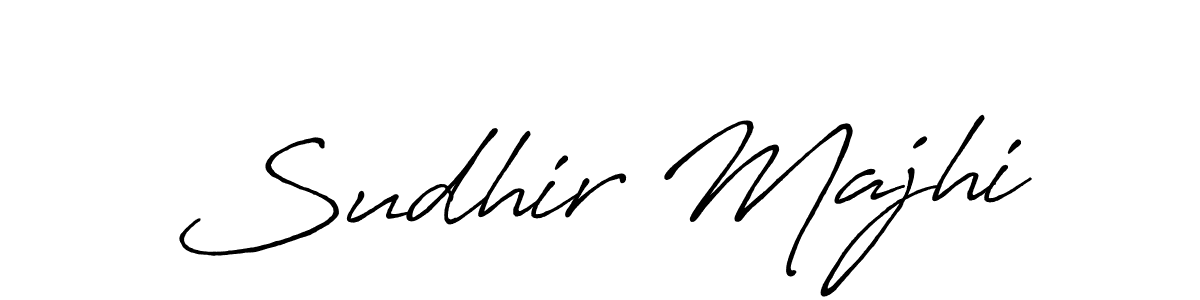How to make Sudhir Majhi signature? Antro_Vectra_Bolder is a professional autograph style. Create handwritten signature for Sudhir Majhi name. Sudhir Majhi signature style 7 images and pictures png