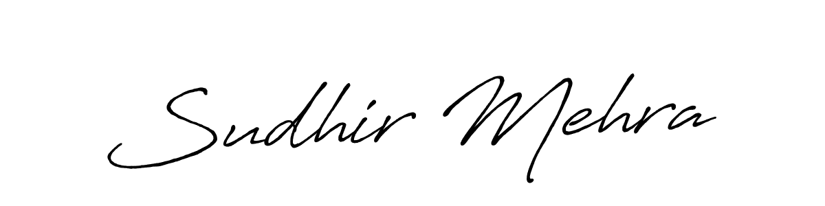 You can use this online signature creator to create a handwritten signature for the name Sudhir Mehra. This is the best online autograph maker. Sudhir Mehra signature style 7 images and pictures png