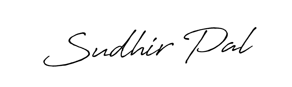 Also we have Sudhir Pal name is the best signature style. Create professional handwritten signature collection using Antro_Vectra_Bolder autograph style. Sudhir Pal signature style 7 images and pictures png