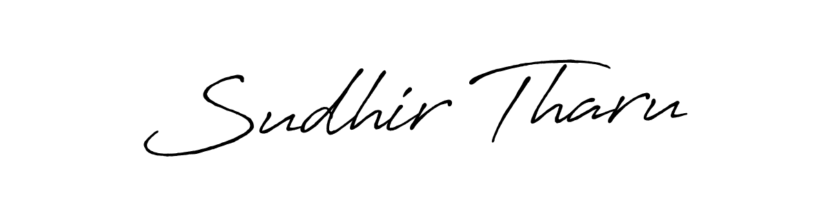 Here are the top 10 professional signature styles for the name Sudhir Tharu. These are the best autograph styles you can use for your name. Sudhir Tharu signature style 7 images and pictures png