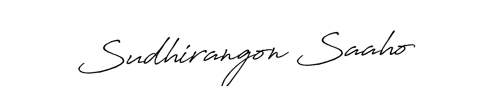 How to make Sudhirangon Saaho signature? Antro_Vectra_Bolder is a professional autograph style. Create handwritten signature for Sudhirangon Saaho name. Sudhirangon Saaho signature style 7 images and pictures png