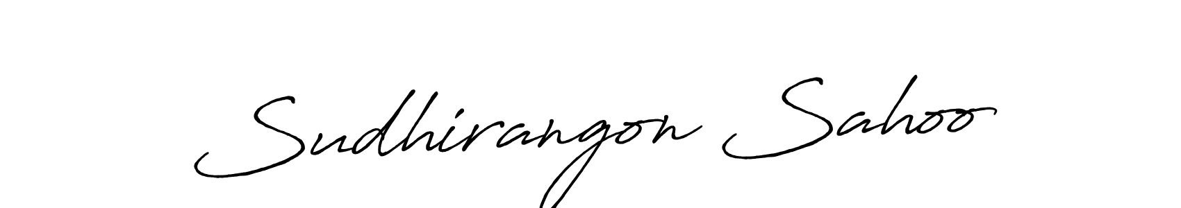 Similarly Antro_Vectra_Bolder is the best handwritten signature design. Signature creator online .You can use it as an online autograph creator for name Sudhirangon Sahoo. Sudhirangon Sahoo signature style 7 images and pictures png