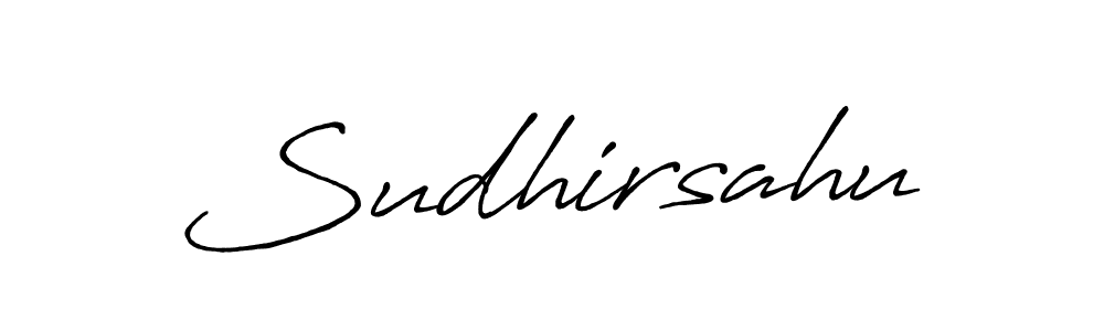 Sudhirsahu stylish signature style. Best Handwritten Sign (Antro_Vectra_Bolder) for my name. Handwritten Signature Collection Ideas for my name Sudhirsahu. Sudhirsahu signature style 7 images and pictures png