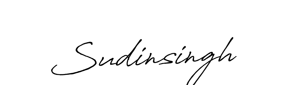 Make a beautiful signature design for name Sudinsingh. Use this online signature maker to create a handwritten signature for free. Sudinsingh signature style 7 images and pictures png