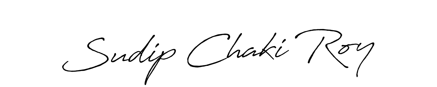 Design your own signature with our free online signature maker. With this signature software, you can create a handwritten (Antro_Vectra_Bolder) signature for name Sudip Chaki Roy. Sudip Chaki Roy signature style 7 images and pictures png