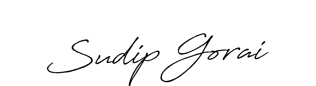 You should practise on your own different ways (Antro_Vectra_Bolder) to write your name (Sudip Gorai) in signature. don't let someone else do it for you. Sudip Gorai signature style 7 images and pictures png