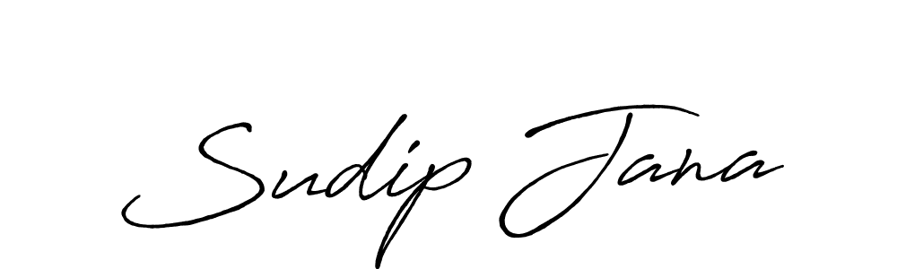 Create a beautiful signature design for name Sudip Jana. With this signature (Antro_Vectra_Bolder) fonts, you can make a handwritten signature for free. Sudip Jana signature style 7 images and pictures png